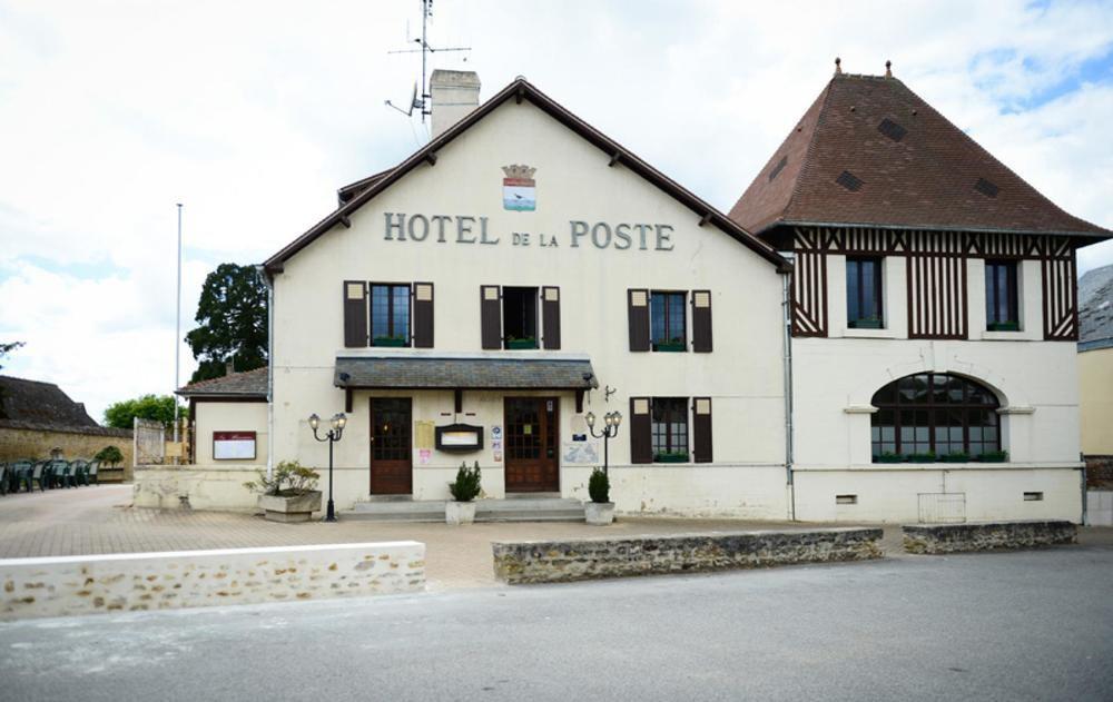 Logis Hotel Restaurant De La Poste Le Mêle-sur-Sarthe Exterior foto